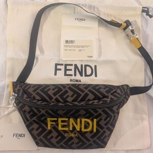 NWT and Dust bag - Fendi FF waist/belt bag